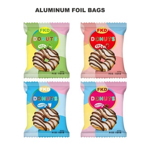 ถุงไมลาร์ใสขนาดเล็กสำหรับบรรจุภัณฑ์ขนมโดนัท บิสกิต คุกกี้ แบบพิมพ์ลายตามสั่ง เกรดอาหาร เคลือบพลาสติก ปิดผนึกด้วยความร้อน - Product Image 5