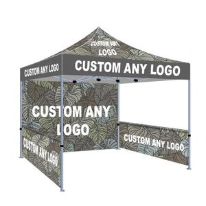 High Quality Customized 10*10 Popup <b>Canopy</b> Advertising <b>Tent</b> Peak Banner Fire Retardant Waterproof for Tradeshow Giveaways - Product Image 4
