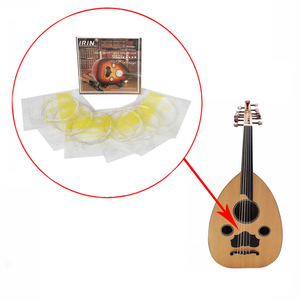 Stringhe di IRIN OUD corde di liuto turco Oud arabico filo di avvolgimento in lega di rame argento-placcato in nylon trasparente - Product Image 4