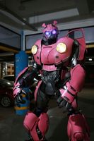 Disfraz de Robot Transformers Bumblebee para el Día de San Valentín, Material EVA, Componentes de Traje para Adultos Unisex, Ropa de Cine y Televisión