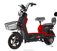 Vélo Électrique Longue Portée Nouveau Style 48V 350W avec Pneus Larges, Vélo de Ville, Trottinette Électrique, Cadre en Acier Carbone, Batterie au Lithium 30-60KM