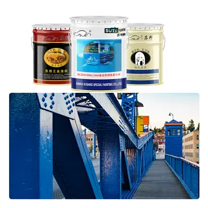 Low price weather resistant paint coating high-chlorinated polyethylene finish paint for shipping container