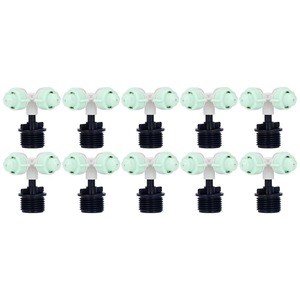 Boquilla de microaspersión en forma de cruz Coolnet de 1/4 de pulgada con rociado fijo para riego en invernaderos y horticultura - Product Image 5