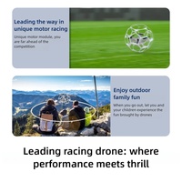 Mini-drone volant R3, modèle Football, à succès, mode sans tête, commutation de vitesse, rotation à un clic, contrôlé par application, piles incluses