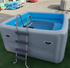 <span class=keywords><strong>Piscina</strong></span> Inflable Portátil de PVC con Diseño Personalizado, Tela Drop Stitch DWF y Cojín - Product Image 3