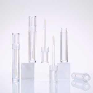 Venta al por mayor de fábrica: Tubos cosméticos transparentes moldeados por <span class=keywords><strong>inyección</strong></span>, botellas vacías para brillo labial y tubos de lápiz labial para envasado de maquillaje. - Product Image 2