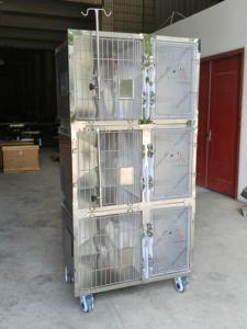 Grande cage pour chat avec porte en acrylique - <span class=keywords><strong>Appartement</strong></span> pour chat, enclos simple pour animaux domestiques - Product Image 6