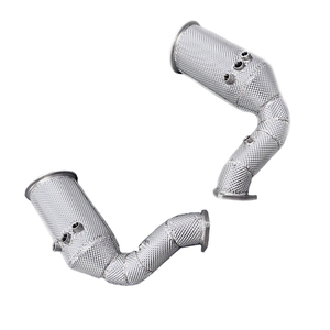 <span class=keywords><strong>Prix</strong></span> usine Downpipe catalytique haute performance pour <span class=keywords><strong>Audi</strong></span> SQ7 <span class=keywords><strong>SQ8</strong></span> RSQ8 avec bouclier thermique d'échappement - Product Image 3