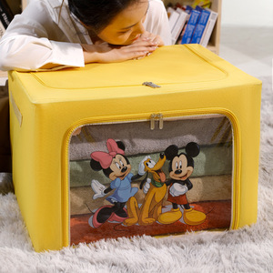 Wholesale new Oxford cloth Mickey Mouse cartoon storage box children's toys clothing finishing box color storage box