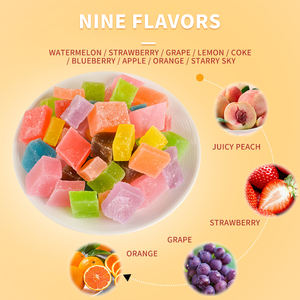 Caramelo de Cristal con Sabor a Frutas de Alta Calidad, Caramelo de Ámbar en Forma de Gema, Caramelo Masticable en Caja, Barril de Azúcar - Product Image 2