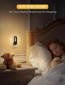 Luci Notturne Moderne LOHAS 3000K Bianco Caldo LED con Sensore, Luci Notturne Orientabili per Bambini e Neonati, per Camera da Letto e Corridoio - Product Image 4