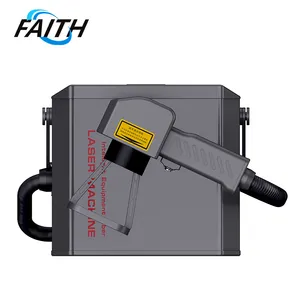 2022 Faith new launched portable mini laser 20W 30W on metal plastic steel bearing engraver fiber laser marking machine