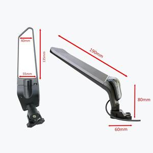 Espejos LED para motocicleta, espejo retrovisor giratorio ajustable para <span class=keywords><strong>Kawasaki</strong></span> <span class=keywords><strong>Ninja</strong></span> 250 <span class=keywords><strong>300</strong></span> <span class=keywords><strong>400</strong></span> - Product Image 2