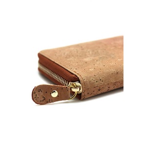 Boshiho Fashion Cork <b>Wallet</b> Zipper Around Design Bifold Purse <b>Wallet</b> with Coin Pocket <b>Holder</b> Eco Friendly Vegan Gift - Product Image 4
