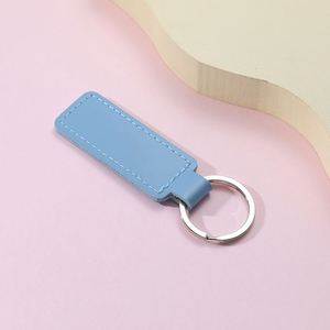Llaveros de Cuero PU en Blanco para Sublimación, Llaveros de Cuero al por Mayor para Hombres y Mujeres, Regalos DIY para Cumpleaños y Día del Padre - Product Image 3