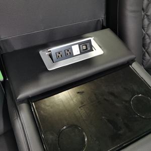 Sofá Modular Elétrico Moderno de Couro para Home Theater Poltrona de Cinema para Sala de Estar - Product Image 4