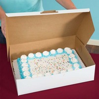 Usine en gros personnalisé Offre Spéciale boîtes d'expédition pliantes boîte à gâteau en feuille pour gâteau de pâtisserie