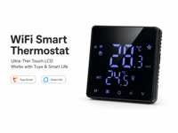 Interruptores de Pared Inteligentes con Control Remoto por WiFi a través de la Aplicación Tuya, Monitoreo de Energía, Control de Temperatura para el Hogar Inteligente