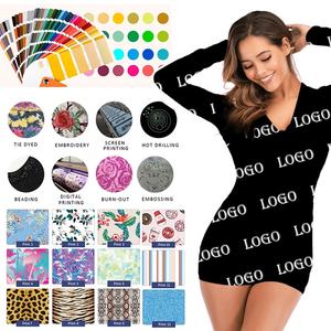 Minivestido de malla asimétrico sin mangas con estampado digital de alta calidad al por mayor para mujer-Compra vestido de malla para mujer, minivestido de malla, As - Product Image 6