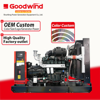 Groupe électrogène diesel de secours électrique 2026 OEM Goodwind Open 250 375 kVA à faible consommation de carburant