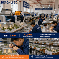Modèles de bâtiments de haute précision, fabricant sur mesure