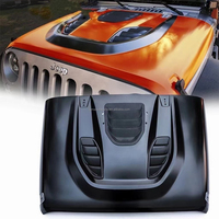 Accessoires LUMA 4x4, couvre-moteur, protection du capot du moteur en acier, 2007-2017, pour Jeep Wrangler JK