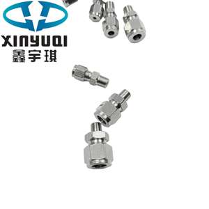 Фитинг компрессионный прямой 1/8 дюйма, из нержавеющей стали 304, с двойными обжимными кольцами, для газа - Product Image 6