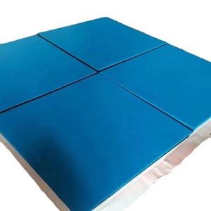 Baldosas de goma para gimnasio con enclavamiento Supersafe absorbentes de ruido resistentes y duraderas - Product Image 6