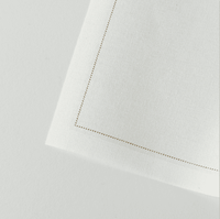 Ensemble de serviettes de table jetables écologiques en coton de qualité supérieure, douces, absorbantes, de forme rectangulaire, à motifs imprimés modernes, pour la nourriture