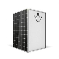 Kit de panneaux solaires modernes, imperméables, 300W, demi-cellules, entièrement noirs, pour la maison