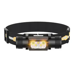 Waterproof LED Headlamp XPG2 XPG3 SST20 P8 Running Headlamp Rechargeable 2500lm Headlight In Headlamps