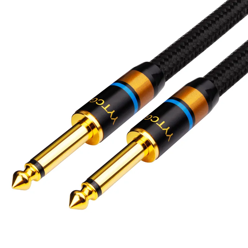 High quality 6.5mm Audio Cable Guitar Instrument Cable for microphone/guitar