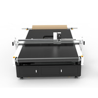 Coupeuse à plat numérique automatique de taille de travail 1600x2500 pour autocollants en vinyle
