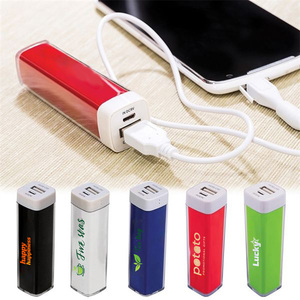 High Quality Universal Small Power Banks Portable Lipstick Shape Mini Power Bank