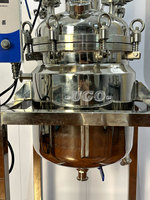 Réacteur thermique à huile en acier inoxydable 316L, cuve sous pression de 50L, cuve de mélange, moteur de réacteur pour produits chimiques à haute température