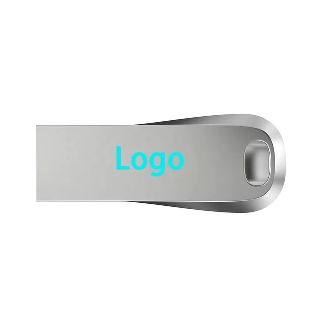 Creative Metal Super Slim USB 2.0 Flash Drive 8GB 32GB Car-Mounted OEM Logo Customization Business Gift New 1-Year Warranty