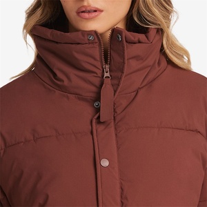 Blouson d'hiver chaud pour femme personnalisé, blouson matelassé zippé, doudoune pour femme - Product Image 5