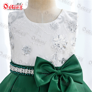 Outong Yoliyolei ragazza principessa gonna trascinare abito da sera compleanno spettacolo gonna Vestido por encima de <span class=keywords><strong>la</strong></span> rodilla - Product Image 4