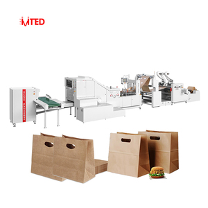 RZFD-<span class=keywords><strong>330D</strong></span> automatique papier produits biodégradables sacs à main fabrication machine industrielle de haute qualité poignée découpée - Product Image 1