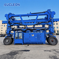 Fournisseur OEM de machine transpaletteur à portique de 80 tonnes pour utilisation portuaire et opération d'empilage de conteneurs