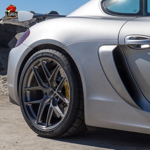Nouveau kit carrosserie <span class=keywords><strong>LeGai</strong></span> en fibre de carbone FRP pour 987 Cayman Boxster Cayenne Pare-chocs avant/arrière Spoiler Embouts d'échappement 100% - Product Image 3