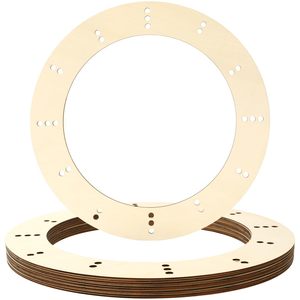 Wooden wreath frame, floral wreath ring, floral arrangement, home decoration, Christmas and <b>Easter</b> craft <b>ornaments</b> - Product Image 3