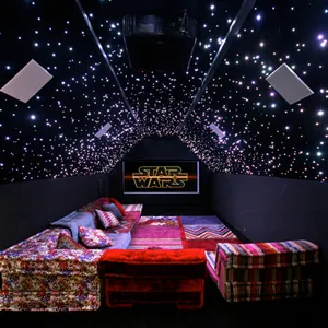 APP 20W RGBW LED Fiber Optic Star Ceiling Light Starlight Headliner Shooting Star Kit For Car Home Theater