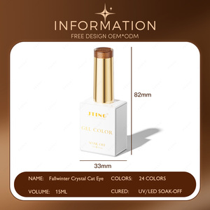 JTING-Esmalte <span class=keywords><strong>de</strong></span> <span class=keywords><strong>gel</strong></span> para ojos <span class=keywords><strong>de</strong></span> gato, Colección magnética brillante, 24 colores, para otoño e invierno, OEM/ODM, proveedor <span class=keywords><strong>de</strong></span> <span class=keywords><strong>uñas</strong></span> - Product Image 2