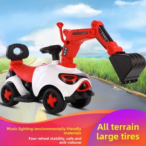 Mini-Excavatrice Portative pour Enfants / Voitures Portatives pour Enfants / Voiture Coulissante pour Bébés Garçons - Cadeau pour Bébés - CE EN71 CPC - Product Image 2