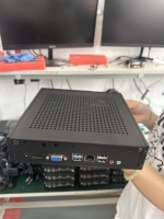 Mini PC de oficina con ventilador Ryzen 7 5825U 8 núcleos, 2 ranuras de RAM de 8GB a 3200MHz, 128GB NVMe, PC integrado para escuelas