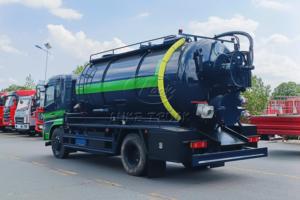 รถทำความสะอาดท่อระบายน้ำ 4x2 6 ล้อ Dongfeng VR 15 ลูกบาศก์เมตร, ขจัดสิ่งอุดตันในท่ออย่างรวดเร็ว, ดูดตะกอนและน้ำเสีย - Product Image 5