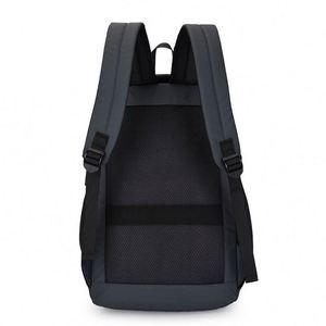 Custom Designer <b>Laptop</b> Leather Backpack Mochila Business Waterproof School Student <b>Bags</b> Travel <b>Women</b> Backpack with Usb Charger - Product Image 4