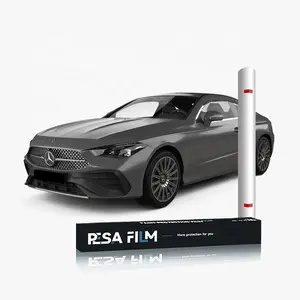 PESA argento opaco polarizzatore classe proteggere sole auto ceramica sicurezza poliestere saftey ppf film kit