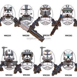 Hot bán SW Clone Trooper 501st không gian cuộc chiến tranh minifigs Sao hành động hình đồ chơi khối xây dựng đồ chơi cho trẻ em wm6128 - Product Image 1